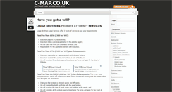 Desktop Screenshot of c-map.co.uk